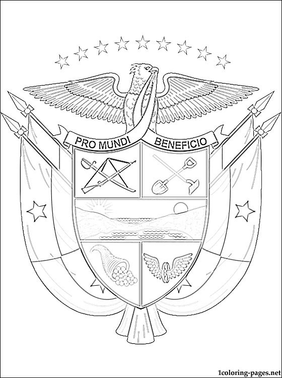 Panama Coloring Pages 560x750 Panama Coloring Pages