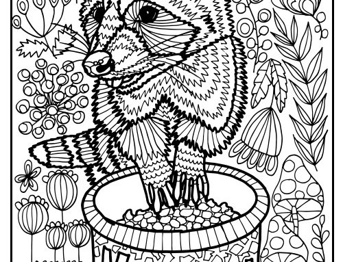 English Cocker Spaniel Coloring Page Charlie 500x383 English Cocker Spaniel Coloring Page Charlie