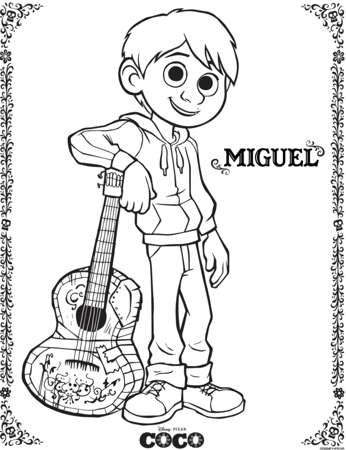700x910 Disney Coco Free Printables Coloring Pages The Typical Mom