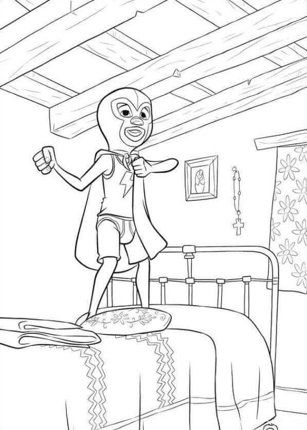 597x837 Printable Of Disney Coco Coloring Pages