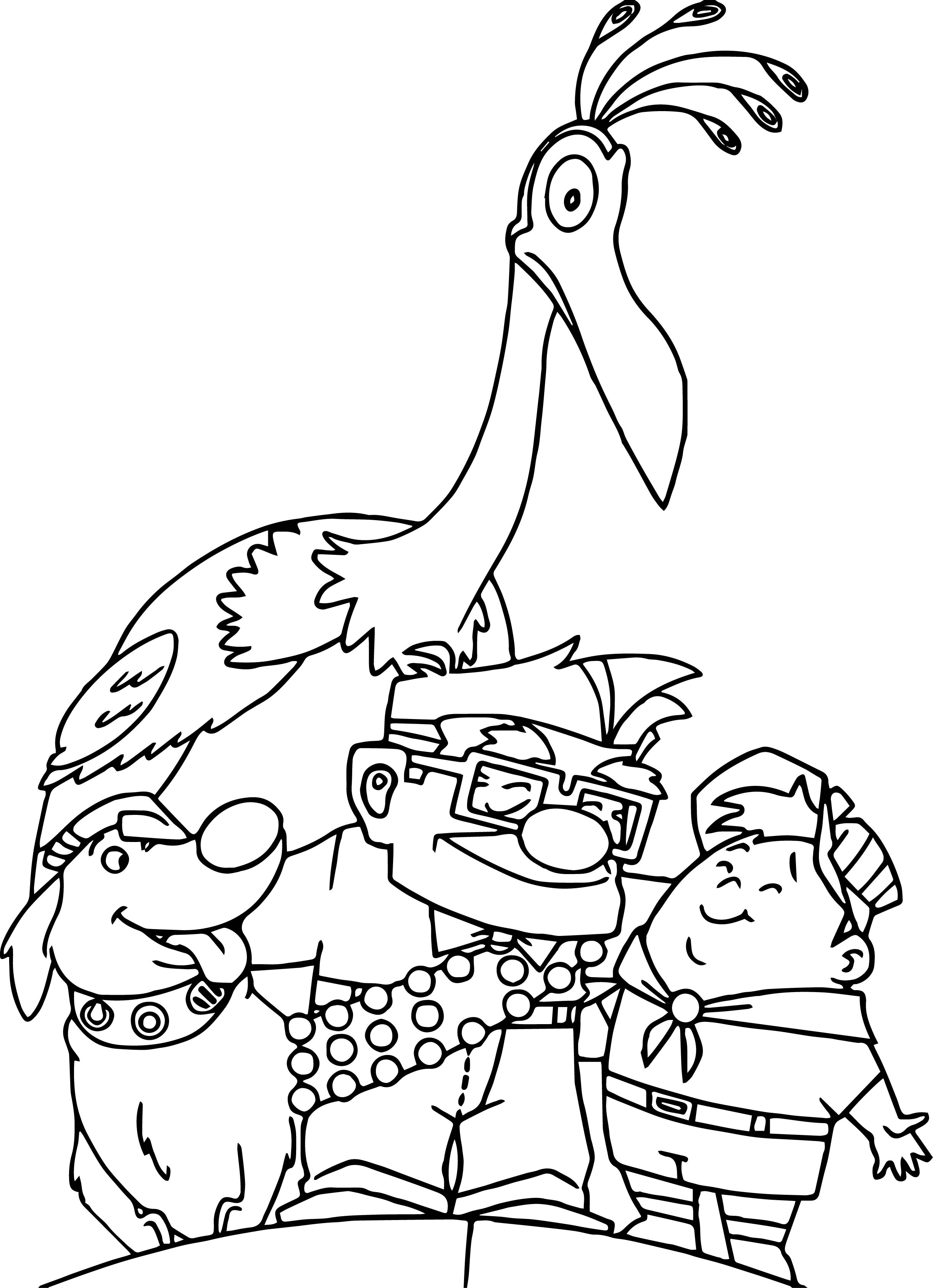 2445x3373 Up Movie Coloring Pages Collection