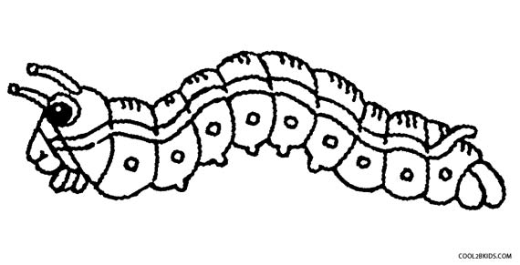 570x291 Coloring Page Caterpillar 9