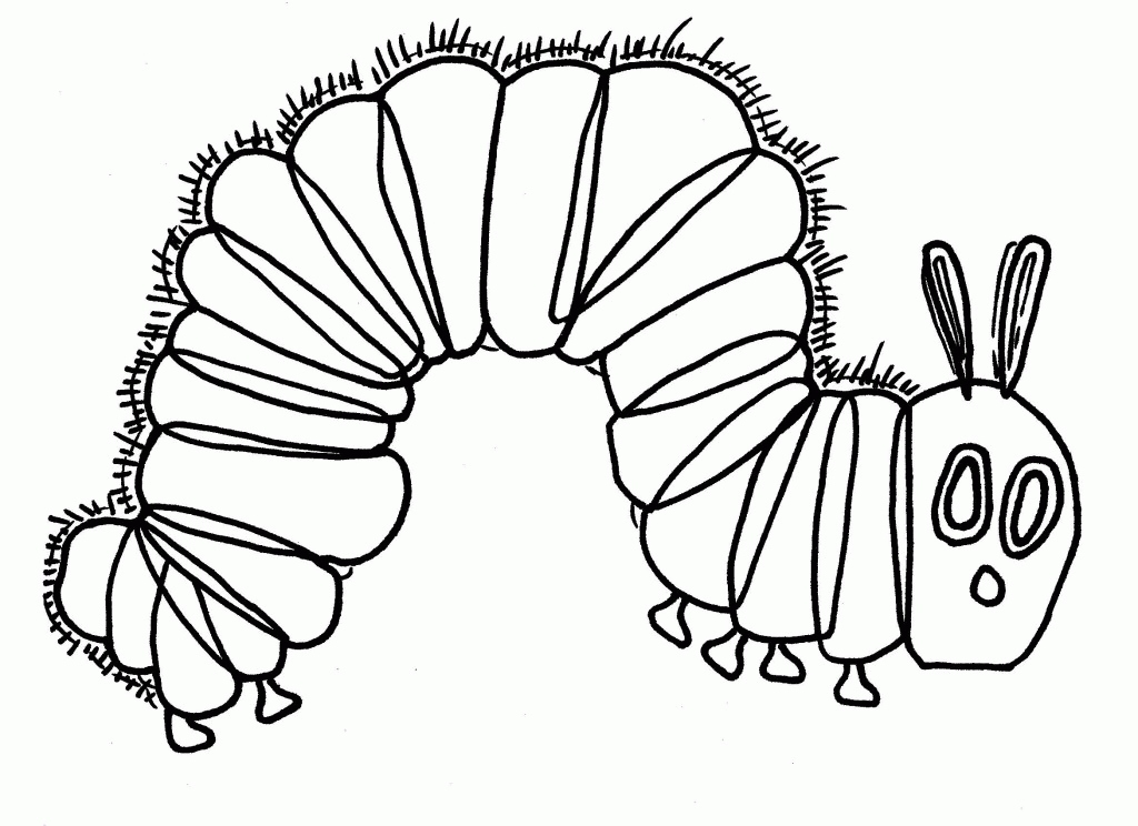 1024x744 19 Elegant Hungry Caterpillar Coloring Pages Logo And Design Ideas