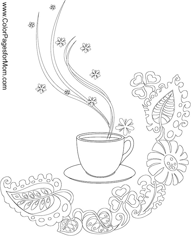 640x791 Coloring Pages For Adults