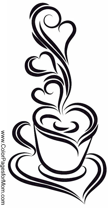 Coloring Pages For Adults Coffee Coloring Page 30, Coffee Coloring 428x820 Coloring Pages For Adults Coffee Coloring Page 30, Coffee Coloring
