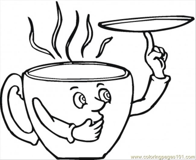 Skillful Ideas Coffee Cup Coloring Pages 650x529 Skillful Ideas Coffee Cup Coloring Pages