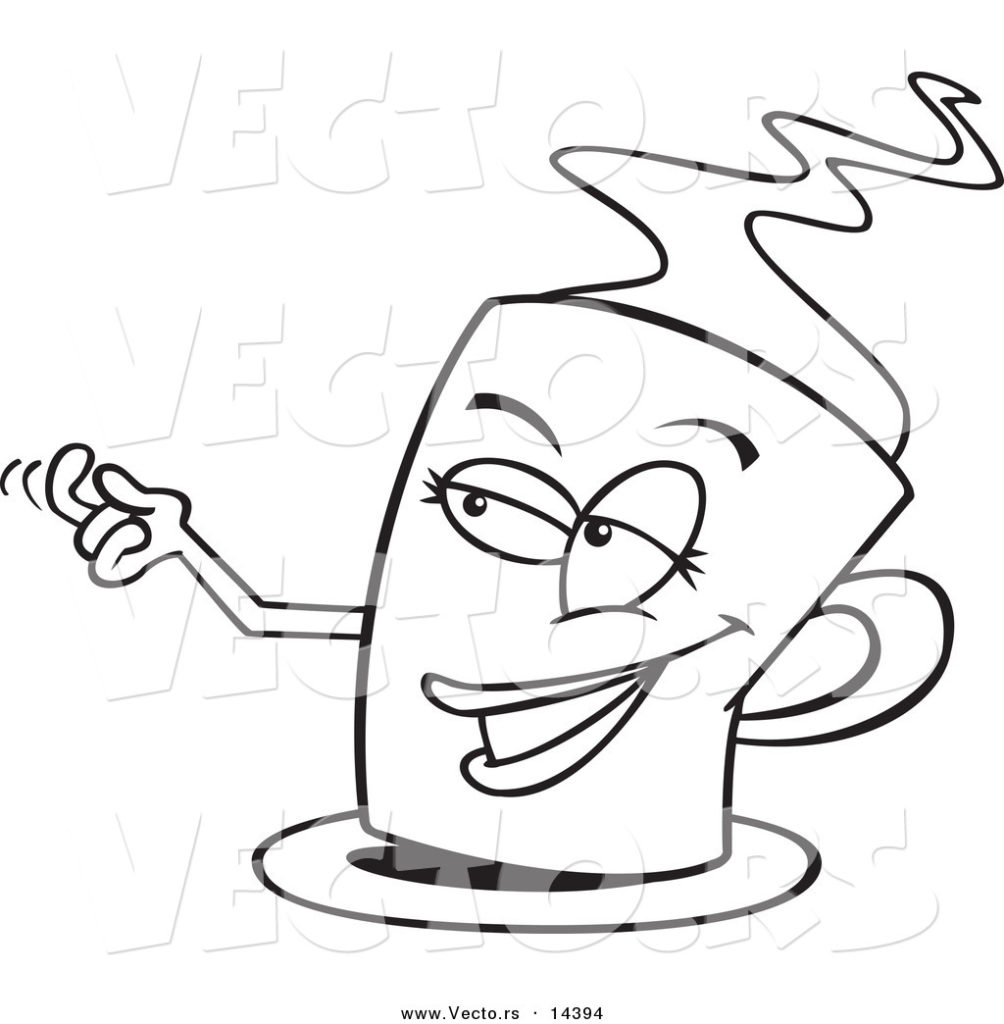 Coffee Cup Coloring Pages 5 1004x1024 Coffee Cup Coloring Pages 5
