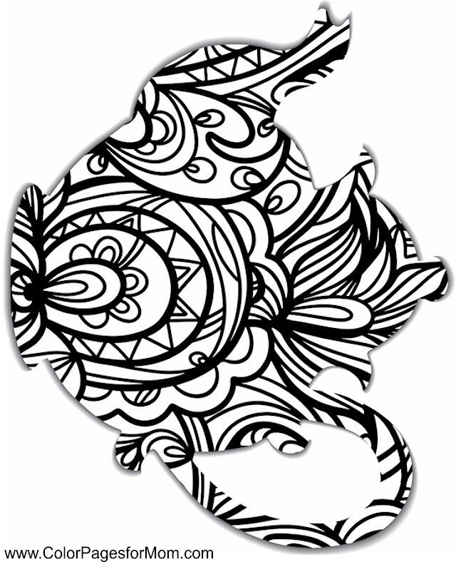 640x788 Coffee Coloring Page 39 Color My World Adult
