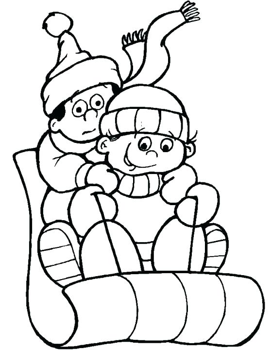 556x720 Cold Weather Coloring Pages