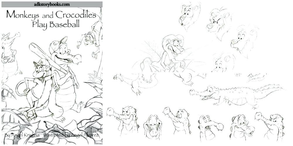 1000x500 Krishna Coloring Pages Coloring Page Collage 1 Little Krishna