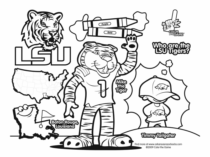Lsu Tigers College Football Coloring Pages I Love This 800x600 Lsu Tigers College Football Coloring Pages I Love This