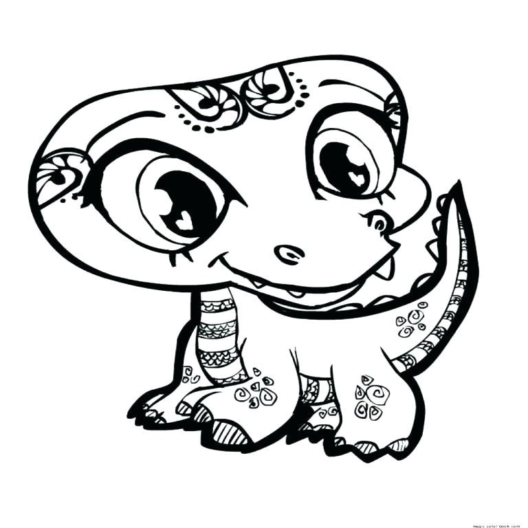 Littlest Pet Shop Coloring Pages Cuties Vanda 768x768 Littlest Pet Shop Coloring Pages Cuties Vanda