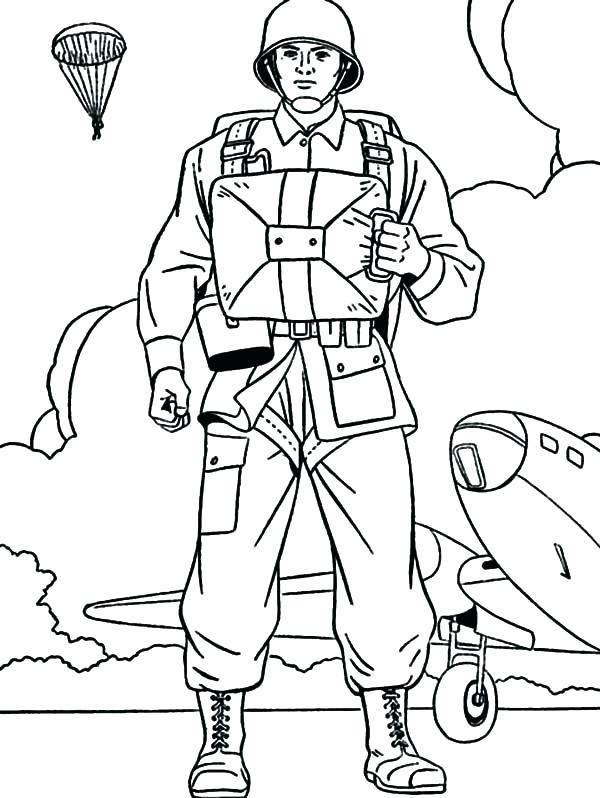 600x798 Colouring Pages Army Soldiers Kids Coloring Soldier Pictures