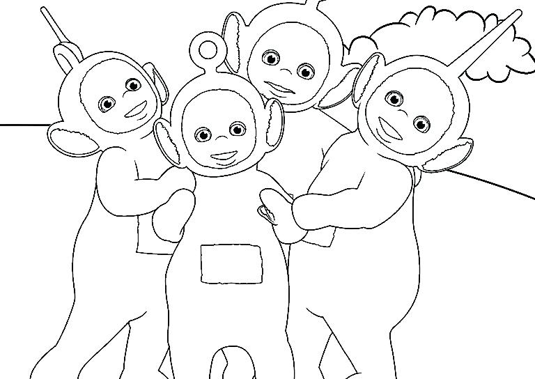 768x544 Teletubbies Colors Brown Youtube Printable Coloring Coloring Pages