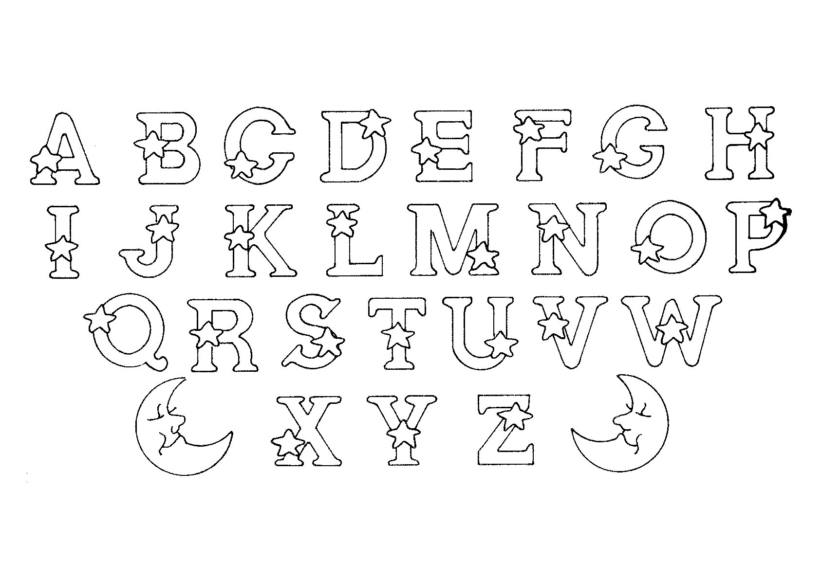 Alphabet Alphabet Coloring Pages For Kids To Print Color Alphabet 1688x1194 Alphabet Alphabet Coloring Pages For Kids To Print Color Alphabet