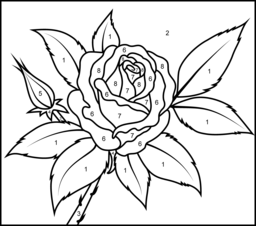 Flowers Coloring Pages 256x226 Flowers Coloring Pages
