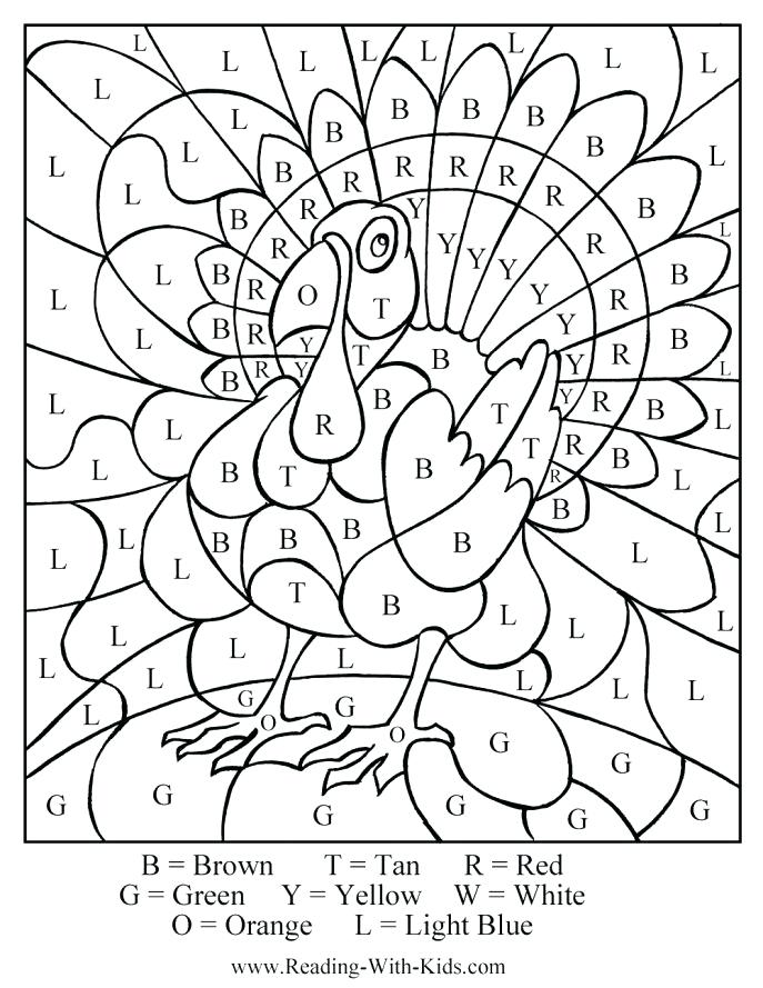 Free Thanksgiving Coloring Pages By Numbers Printable In Good 687x889 Free Thanksgiving Coloring Pages By Numbers Printable In Good