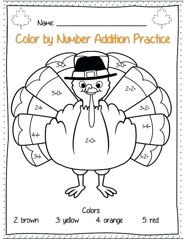 Color By Number Thanksgiving Coloring Pages at GetColorings.com | Free ...
