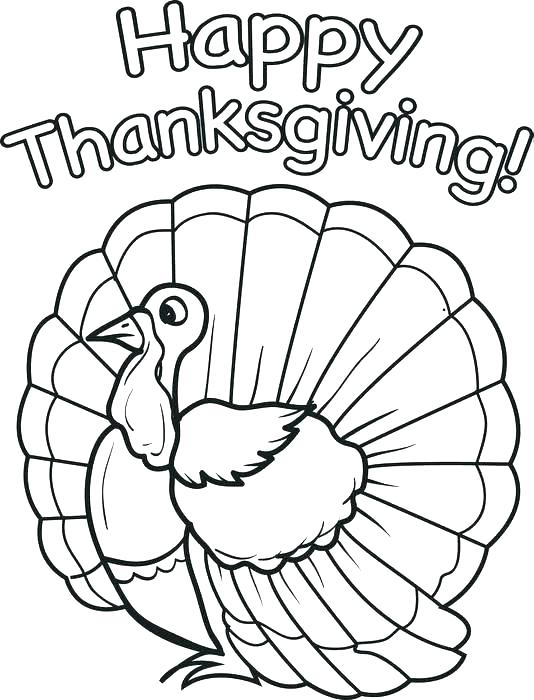 Coloring Page Of Turkey Free Printable Thanksgiving Coloring Pages 534x700 Coloring Page Of Turkey Free Printable Thanksgiving Coloring Pages