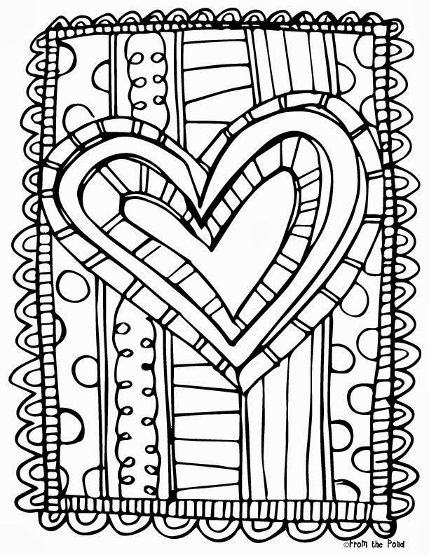 Frog Spot Free Scrappy Valentine's Day Coloring Page 1st Grade 612x792 Frog Spot Free Scrappy Valentine's Day Coloring Page 1st Grade
