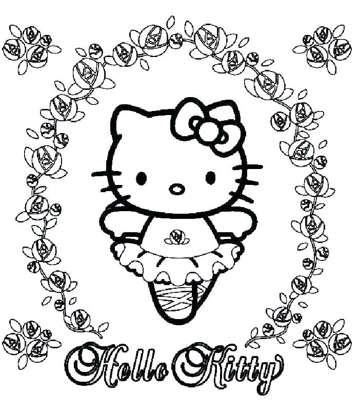 Hello Kitty Free Coloring Pages Hello Kitty Valentine Coloring 700x800 Hello Kitty Free Coloring Pages Hello Kitty Valentine Coloring