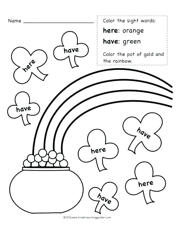 618x800 Sight Word Coloring Page Sight Word Coloring Page Green Color