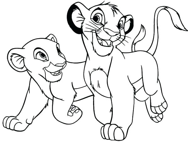 600x454 Lion King Colour In Lion King Coloring Book And The Lion King