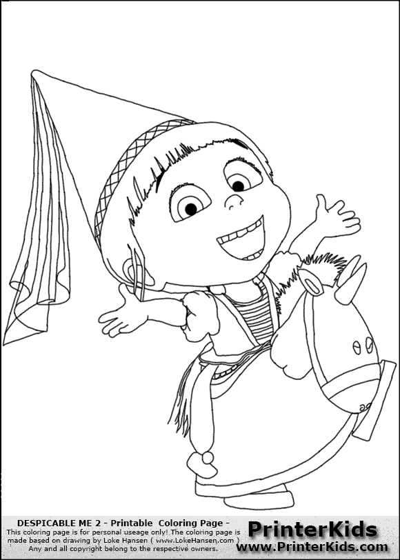 Despicable Me Coloring Pages 580x812 Despicable Me Coloring Pages