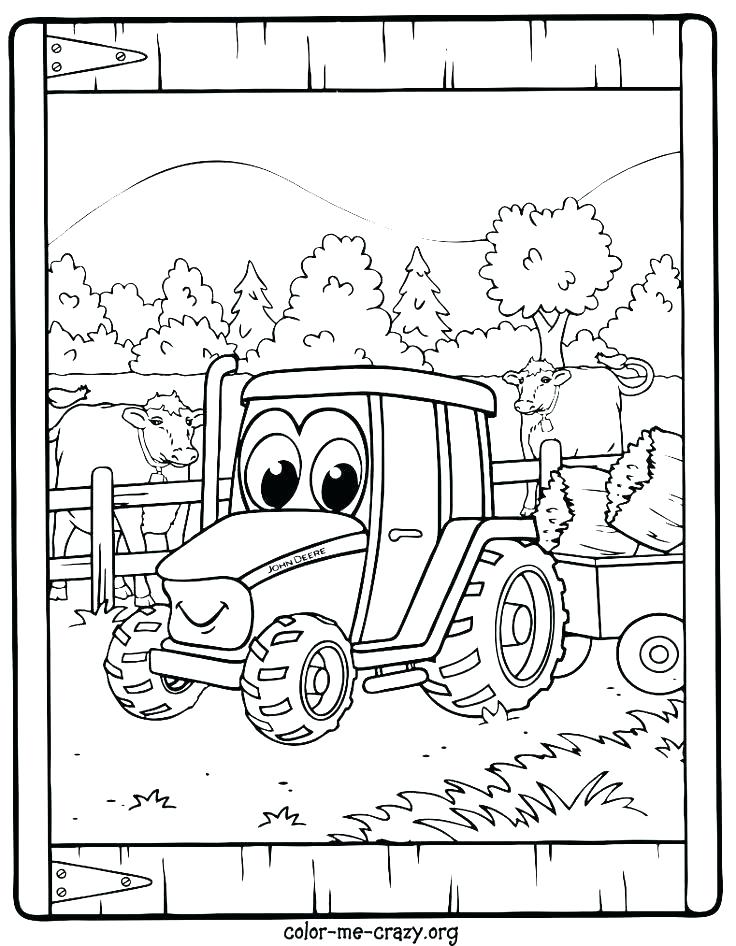 Tractor Color Pages Tractor Coloring Books Also John Coloring 736x946 Tractor Color Pages Tractor Coloring Books Also John Coloring