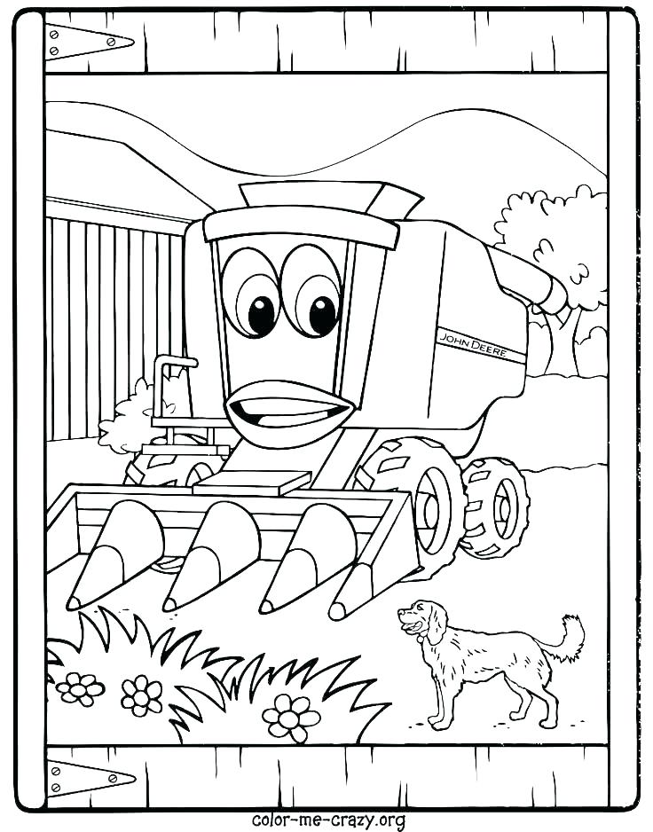 Tractor Color Pages Tractor Coloring Page Photos Johnny Tractor 736x938 Tractor Color Pages Tractor Coloring Page Photos Johnny Tractor