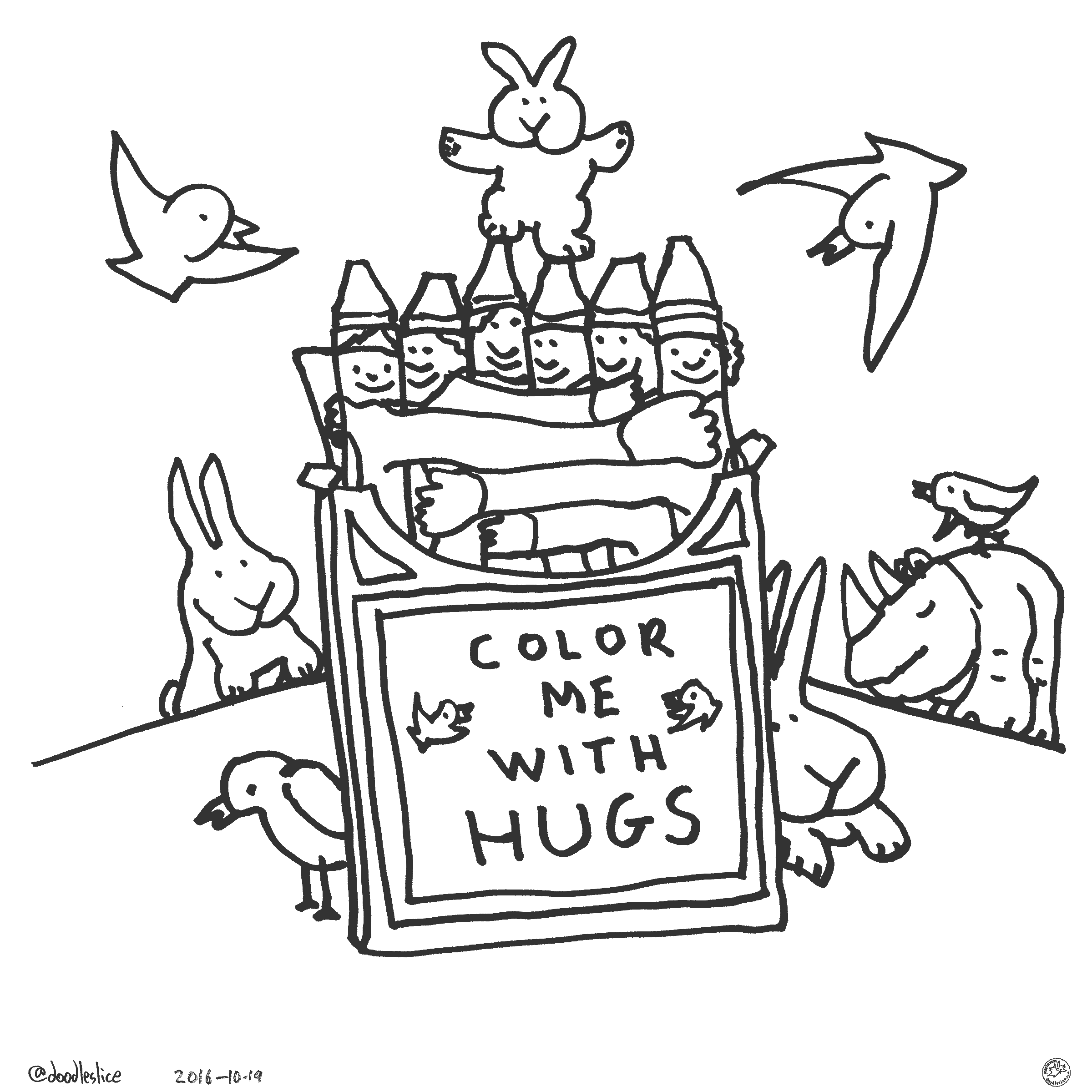 2400x2400 Color Me With Hugs Color Me With Hugs