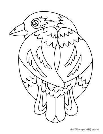 364x470 Go Green And Color Online This Colorful Bird Coloring Page. Nice
