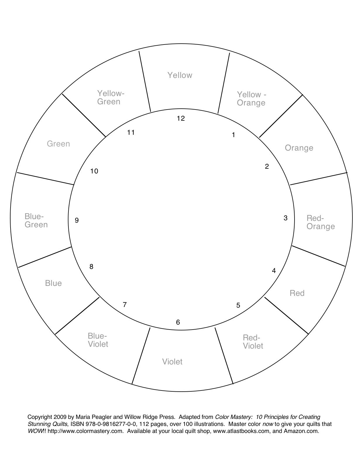 Color Wheel Coloring Page at GetColorings.com | Free printable