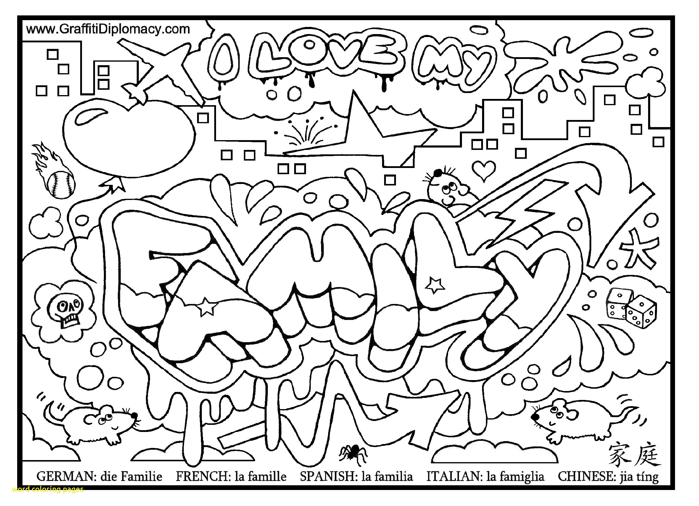 Word Coloring Pages With 41 Words Color The U Page Of 2 2362x1708 Word Coloring Pages With 41 Words Color The U Page Of 2