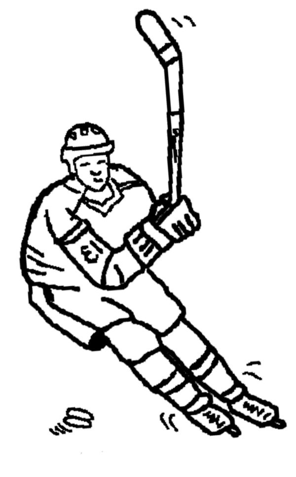 600x965 Ice Hockey Coloring Page Ice Hockey Ice Hockey