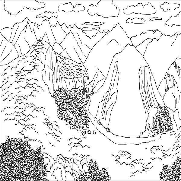 600x600 Avalanche Coloring Pages Mountains Printable Coloring Pages Funny