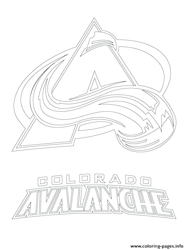 640x853 Avalanche Coloring Pages