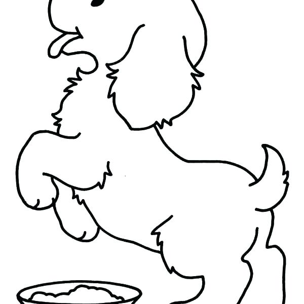 600x600 Puppy Color Pages Coloring Page Cute Puppy Colouring Pages