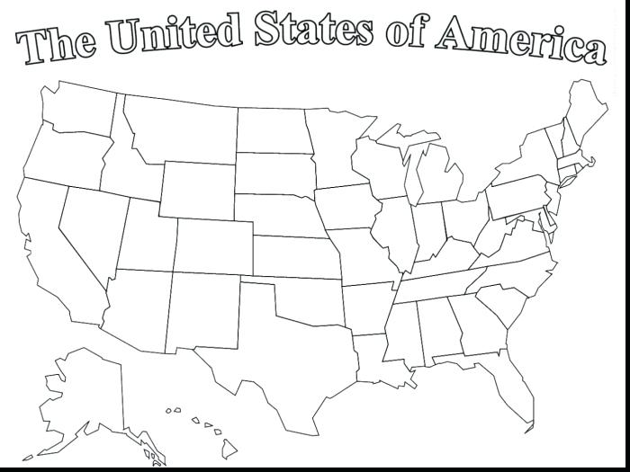 700x525 Us Map Coloring Page Us Map Coloring Page United States Color