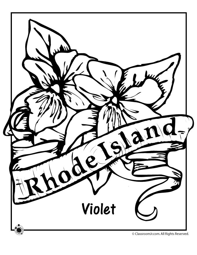 Rhode Island Coloring Pages 680x880 Rhode Island Coloring Pages