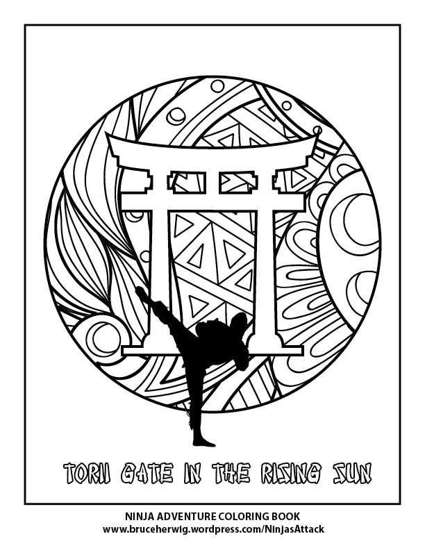 612x792 Coloring Book Bruce Herwig Color Me Redlands