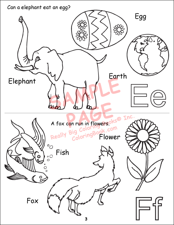 612x792 Coloring Books My Alphabet Book Abc 123