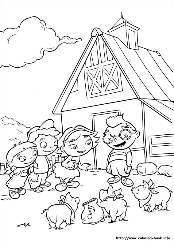 567x794 Little Einsteins Coloring Pages On Coloring