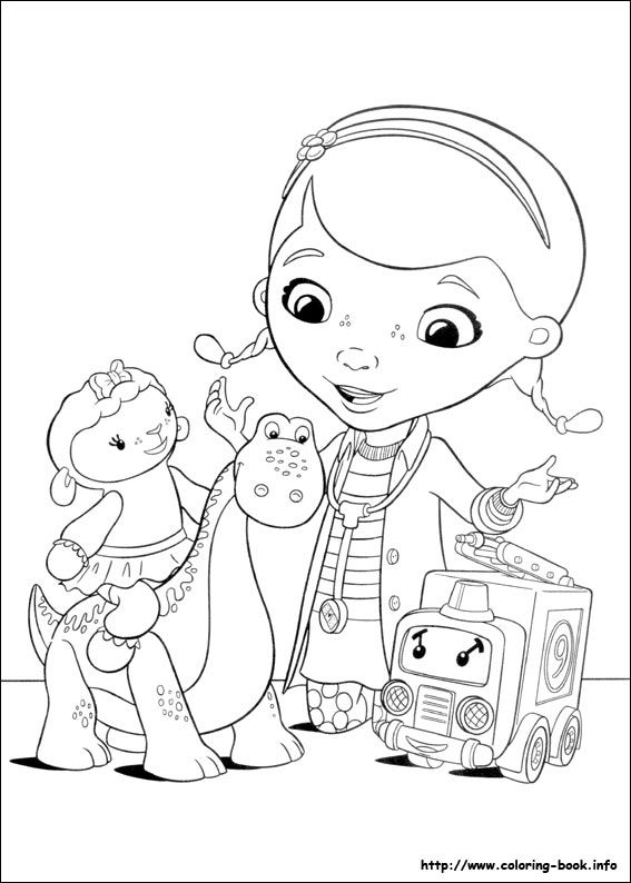 567x794 29 Best Doc Mcstuffins Coloring Pages An Handy Mandy Coloring