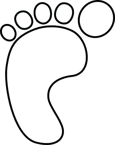 468x593 Footprint Coloring Page Footprint Coloring Sheet Photo Animal