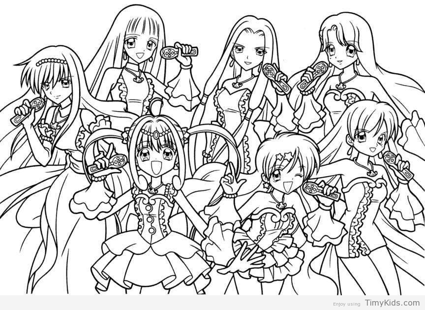 Coloring Pages Teenage Girls Timykids 864x630 Coloring Pages Teenage Girls Timykids