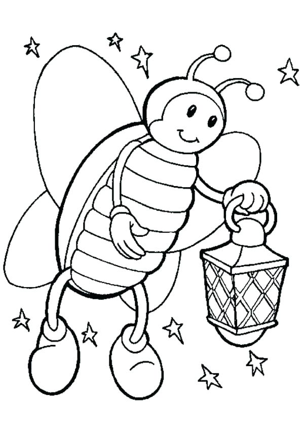 600x840 Firefly Coloring Page Starry Night Coloring Page Firefly On Starry