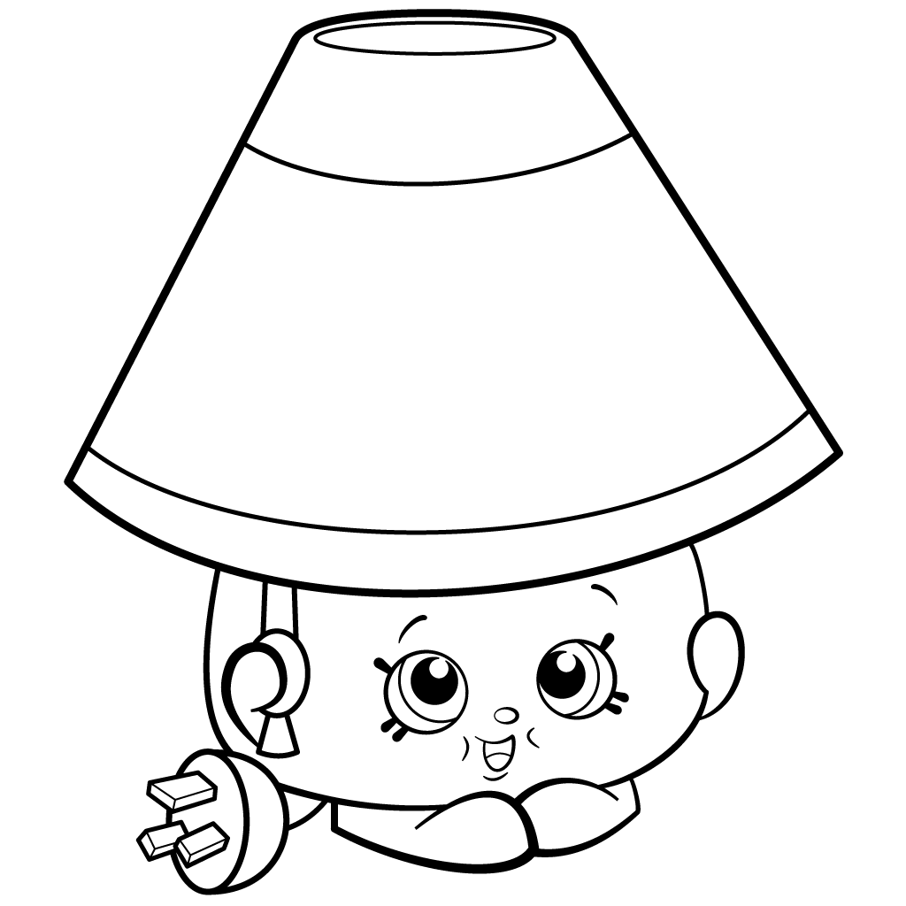 1024x1024 Lana Lamps Colouring Page Homewares Shopkins
