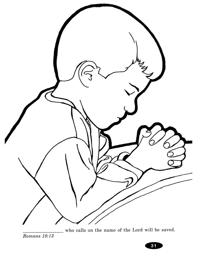 799x1024 Love Child Praying Coloring Page Drawing Of Children Kids 4