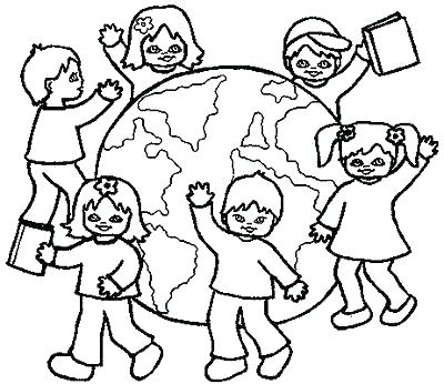 400x346 Child Coloring Pages Child Coloring Free Printable Coloring Pages